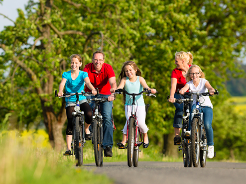 Tauberradweg erkunden- Familie Aktivurlaub Fahrradtour Liebliches Taubertal hotel